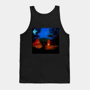 LukjanovArt Death watching a couple camping Tank Top